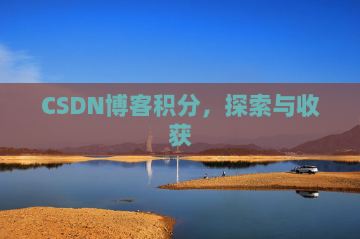 CSDN博客积分,探索与收获